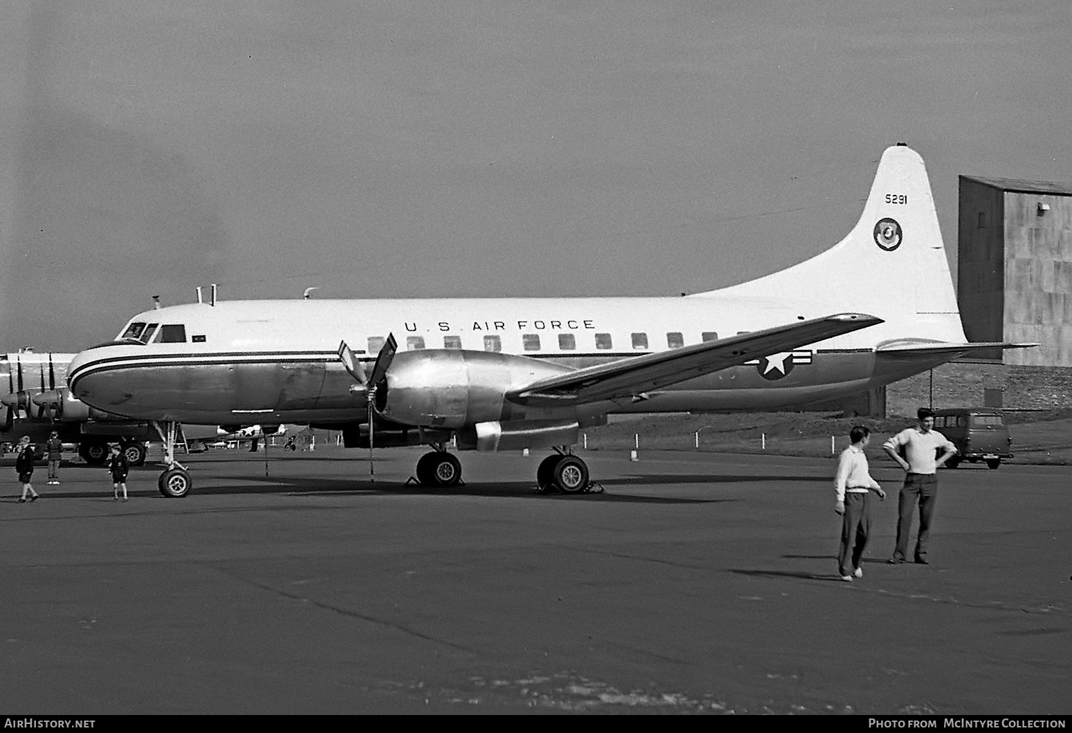 Aircraft Photo of 55-291 / 5291 | Convair VC-131D | USA - Air Force | AirHistory.net #405143