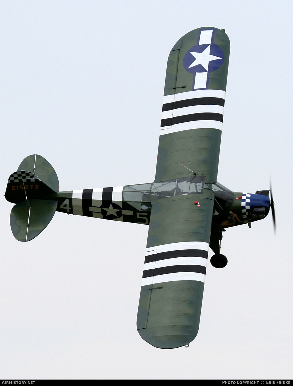 Aircraft Photo of OY-ECV / 215272 | Piper L-4A Cub (O-59A/J-3C-65D) | USA - Air Force | AirHistory.net #405158