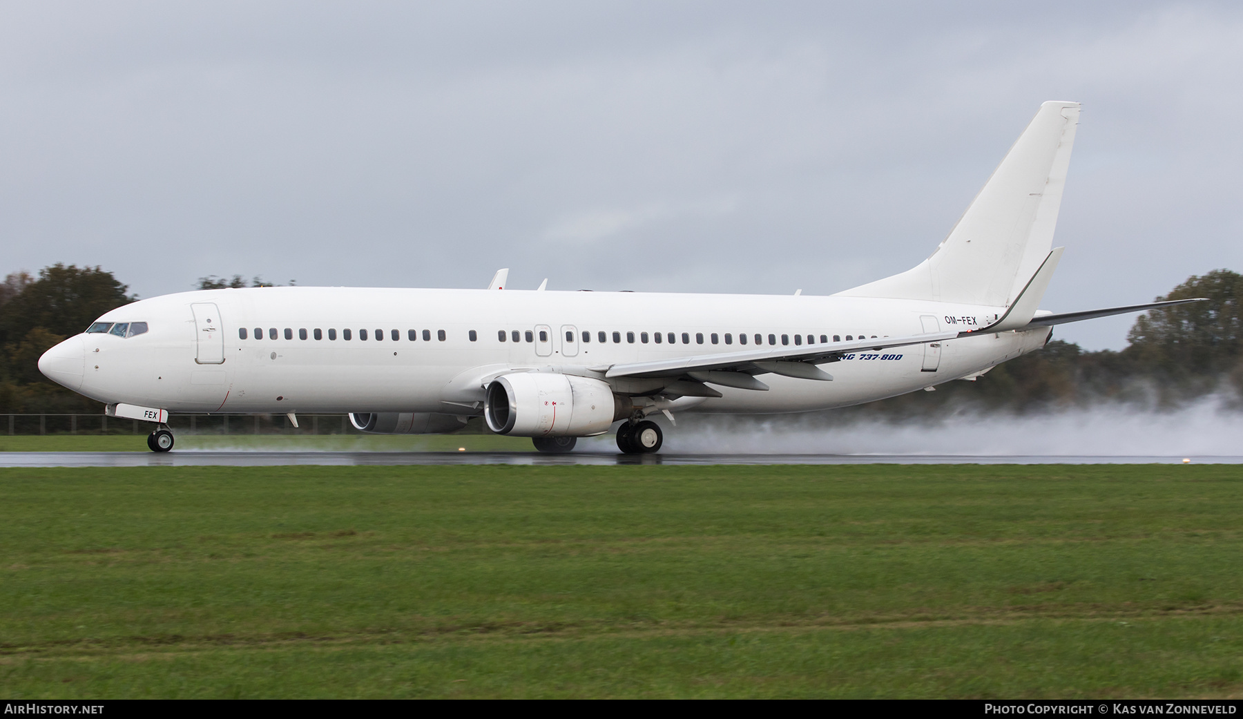 Aircraft Photo of OM-FEX | Boeing 737-8Q8 | AirHistory.net #405166