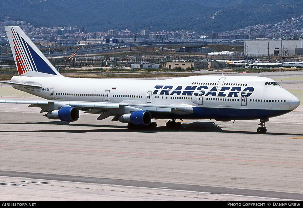 Aircraft Photo of VP-BGX | Boeing 747-346 | Transaero Airlines | AirHistory.net #405181