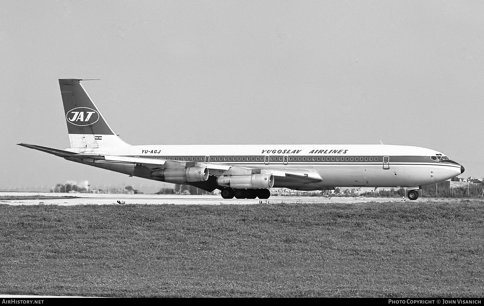 Aircraft Photo of YU-AGJ | Boeing 707-351C | JAT Yugoslav Airlines - Jugoslovenski Aerotransport | AirHistory.net #405189