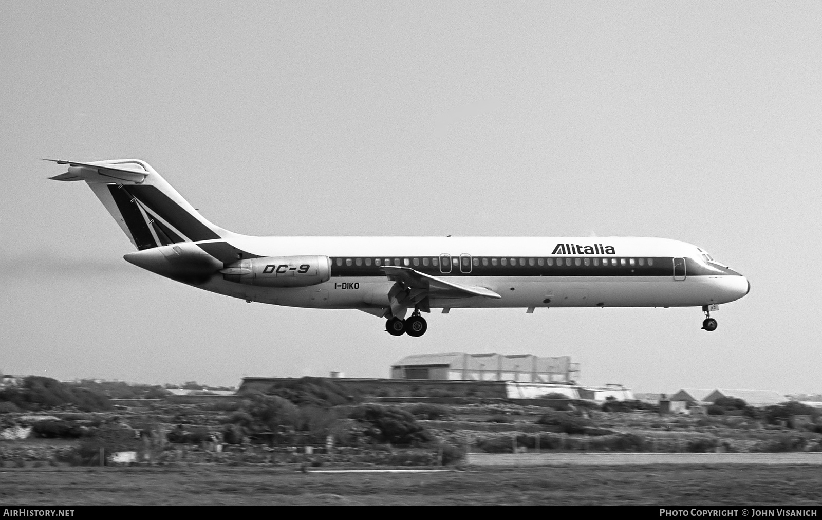 Aircraft Photo of I-DIKO | McDonnell Douglas DC-9-32 | Alitalia | AirHistory.net #405197