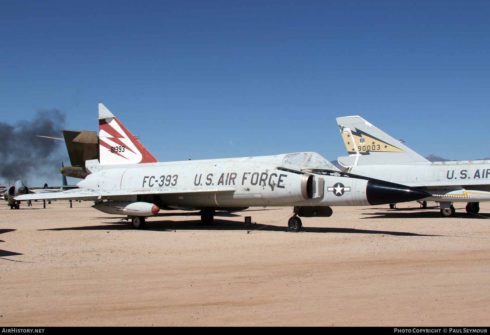 Aircraft Photo of 56-1393 / 61393 | Convair F-102A Delta Dagger | USA - Air Force | AirHistory.net #405201