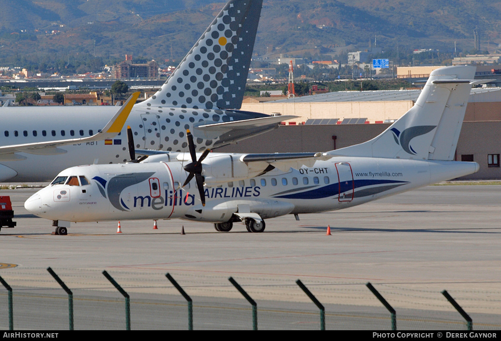Aircraft Photo of OY-CHT | ATR ATR-42-300 | Melilla Airlines | AirHistory.net #405202