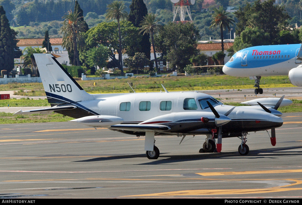 Aircraft Photo of N500 | Piper PA-31T Cheyenne II | AirHistory.net #405206