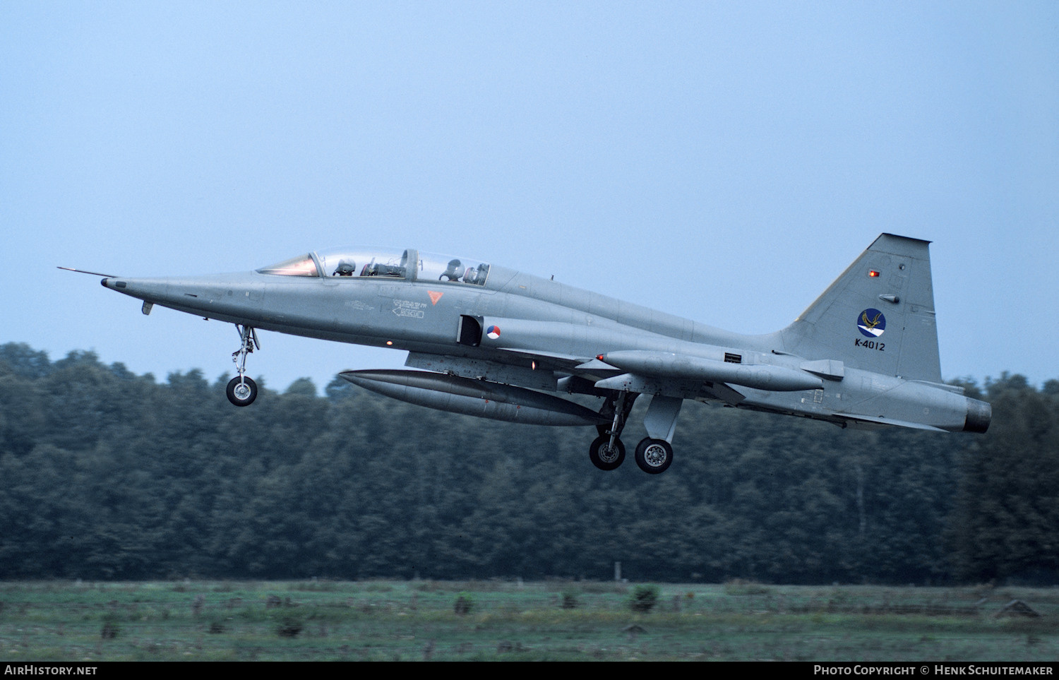 Aircraft Photo of K-4012 | Canadair NF-5B | Netherlands - Air Force | AirHistory.net #405213