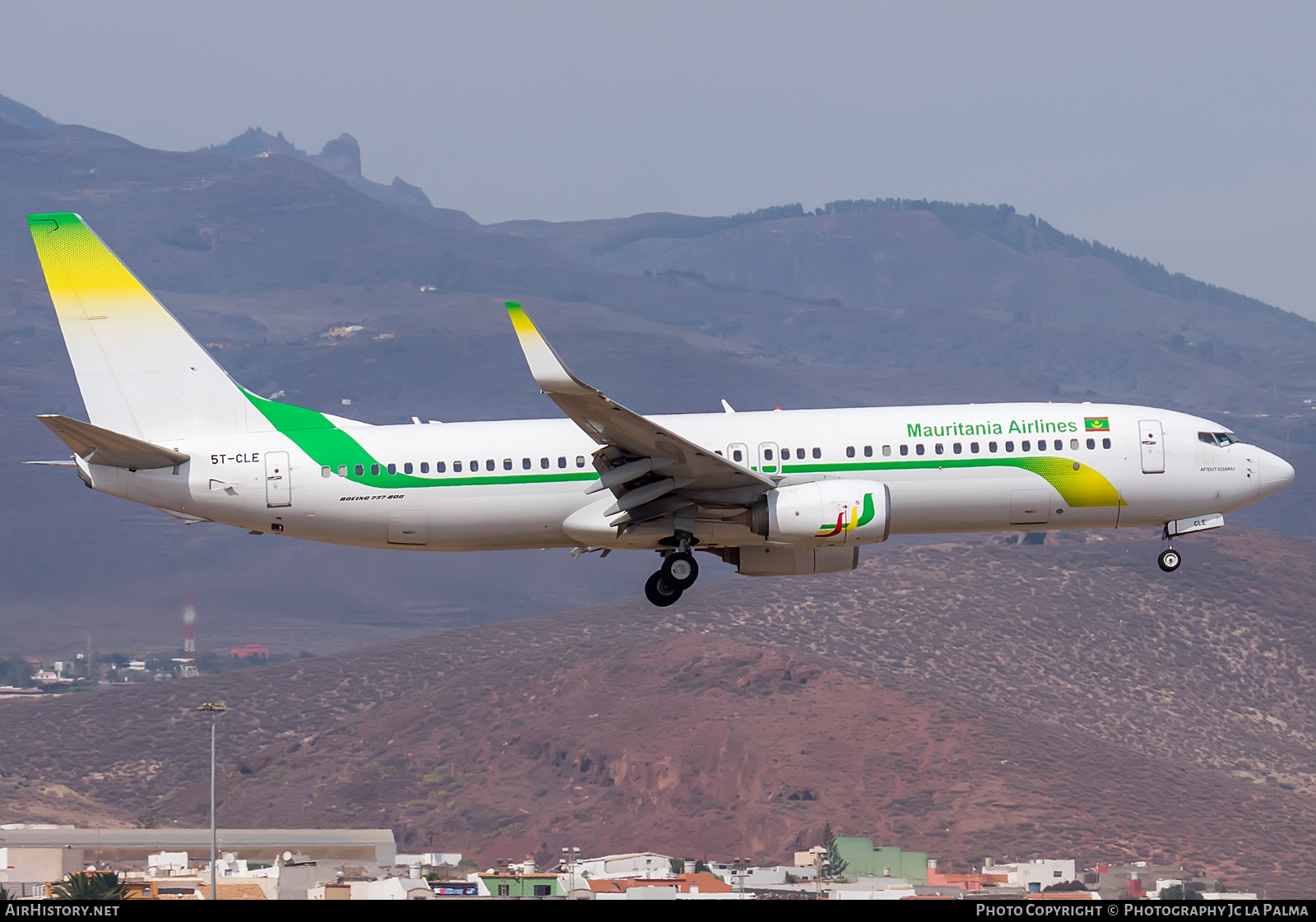 Aircraft Photo of 5T-CLE | Boeing 737-800 | Mauritania Airlines | AirHistory.net #405218