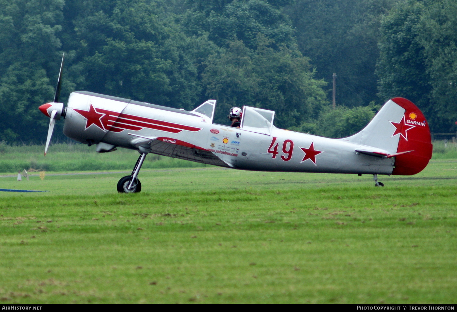 Aircraft Photo of G-YAKU / 49 red | Yakovlev Yak-50 | Soviet Union - Air Force | AirHistory.net #405225
