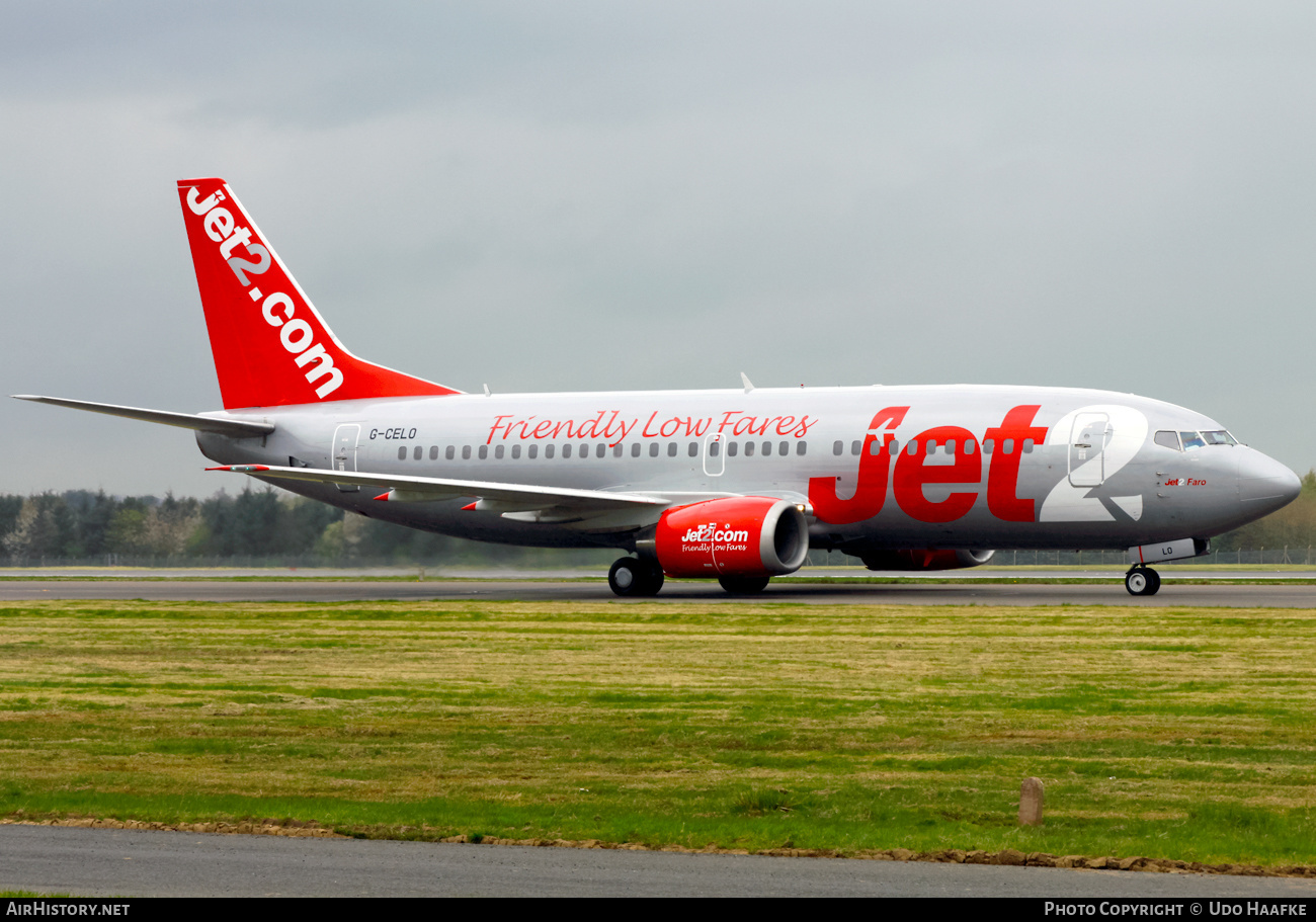 Aircraft Photo of G-CELO | Boeing 737-33A(QC) | Jet2 | AirHistory.net #405234
