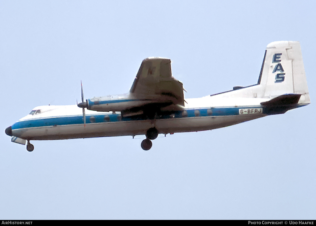 Aircraft Photo of G-BFRJ | Handley Page HPR-7 Herald 209 | EAS - Express Air Services | AirHistory.net #405236