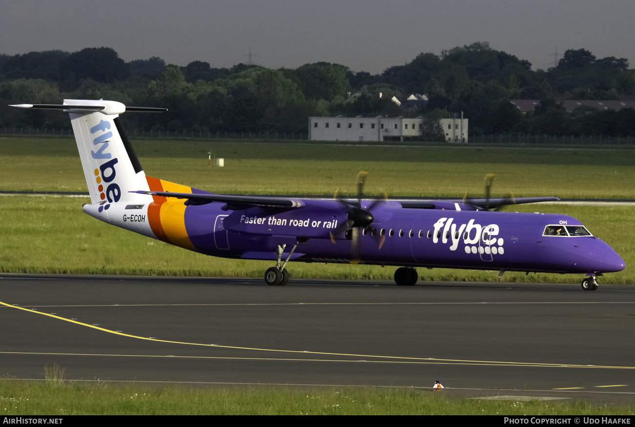 Aircraft Photo of G-ECOH | Bombardier DHC-8-402 Dash 8 | Flybe | AirHistory.net #405244
