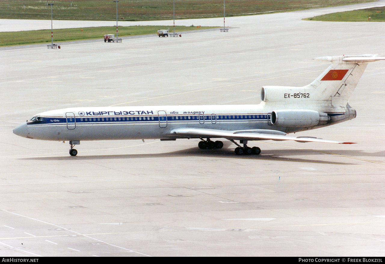 Aircraft Photo of EX-85762 | Tupolev Tu-154M | Kyrghyzstan Airlines | AirHistory.net #405258