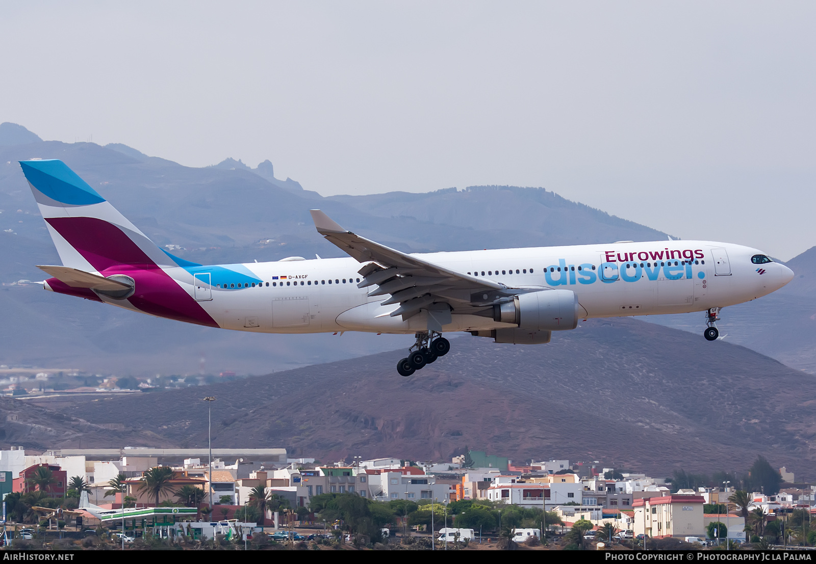 Aircraft Photo of D-AXGF | Airbus A330-203 | Eurowings Discover | AirHistory.net #405260