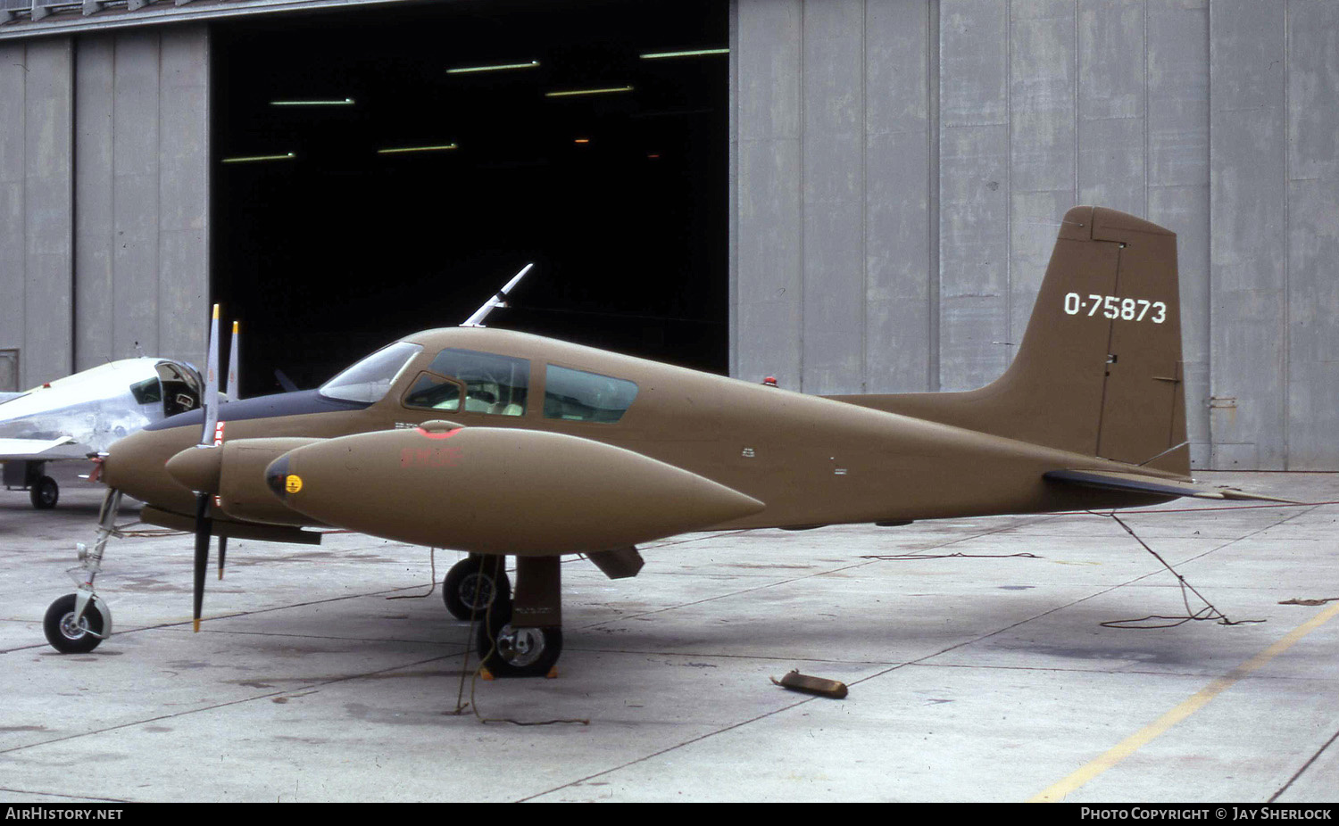 Aircraft Photo of 57-5873 / 0-75873 | Cessna U-3A Blue Canoe (310A/L-27A) | USA - Army | AirHistory.net #405263