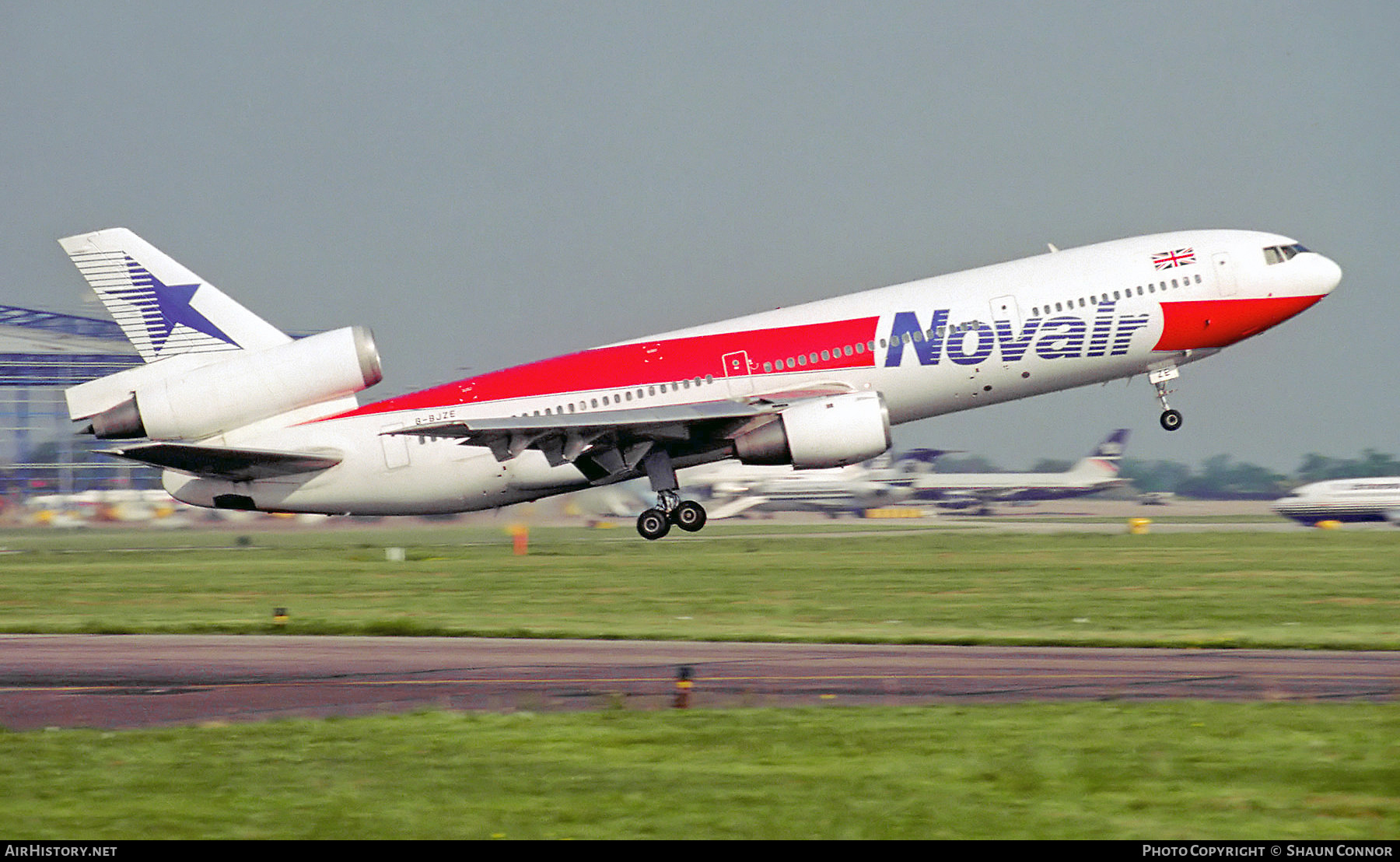 Aircraft Photo of G-BJZE | McDonnell Douglas DC-10-10 | Novair International Airways | AirHistory.net #405267