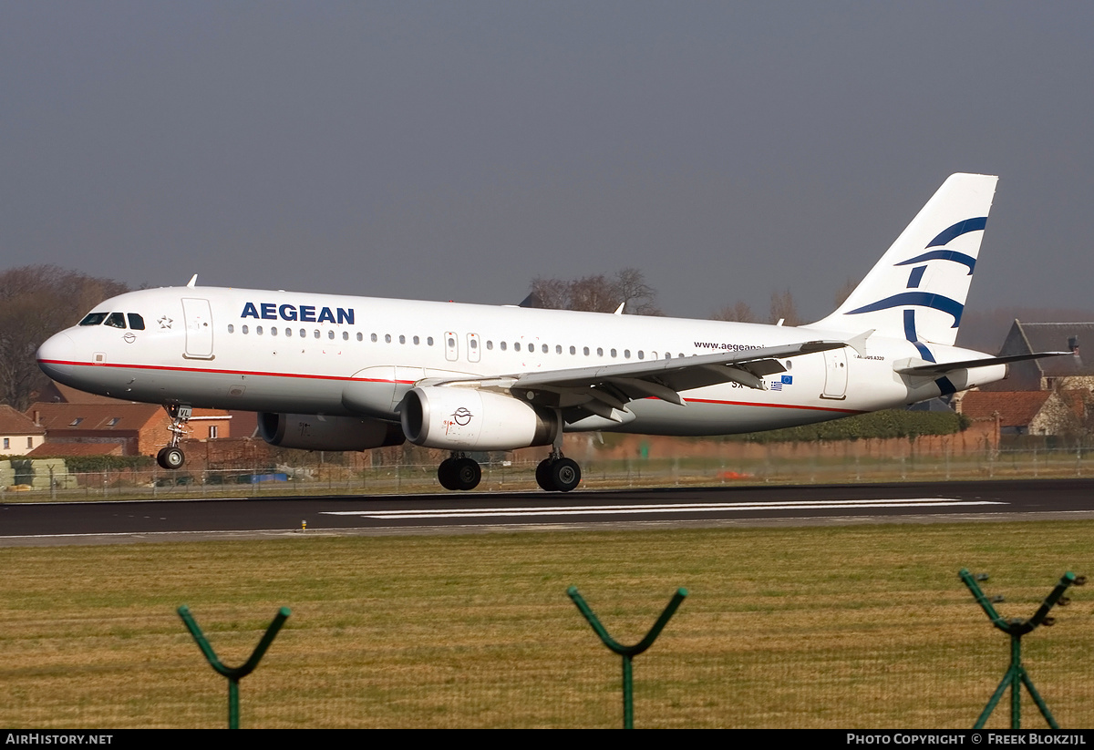 Aircraft Photo of SX-DVL | Airbus A320-232 | Aegean Airlines | AirHistory.net #405269