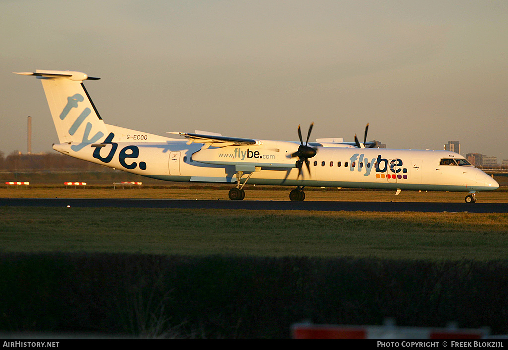 Aircraft Photo of G-JEDN | Bombardier DHC-8-402 Dash 8 | Flybe - British European | AirHistory.net #405274