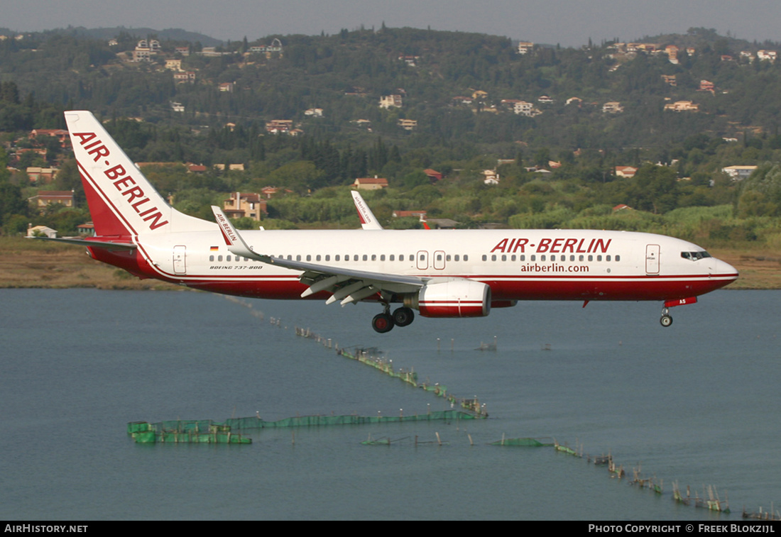 Aircraft Photo of D-ABAS | Boeing 737-86J | Air Berlin | AirHistory.net #405279
