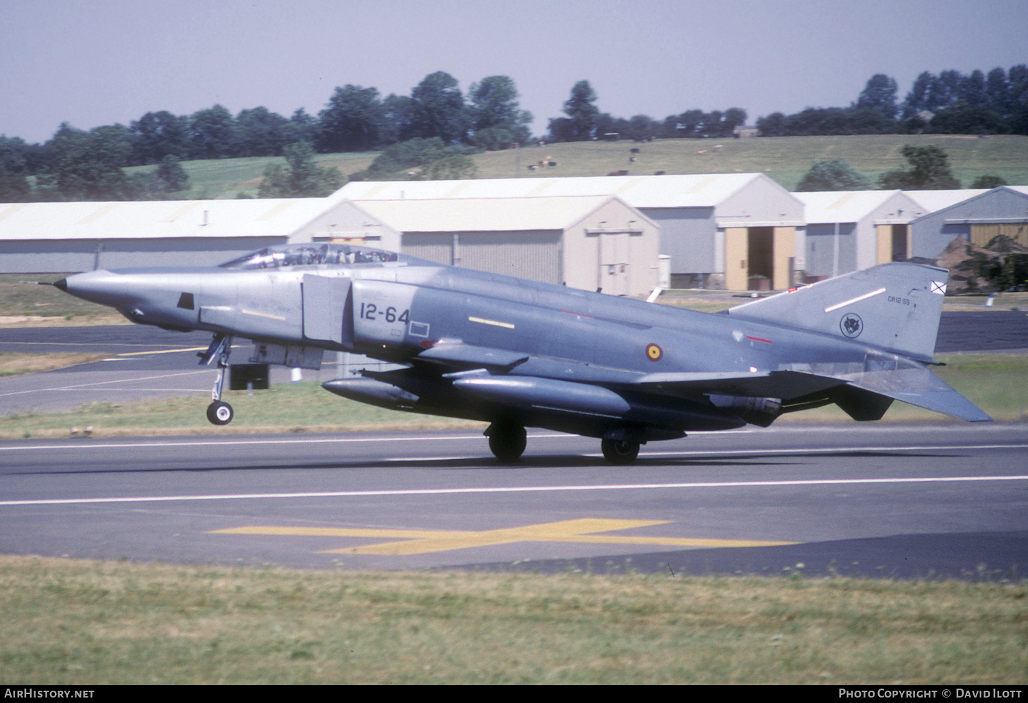 Aircraft Photo of CR12-55 | McDonnell RF-4C Phantom II | Spain - Air Force | AirHistory.net #405281