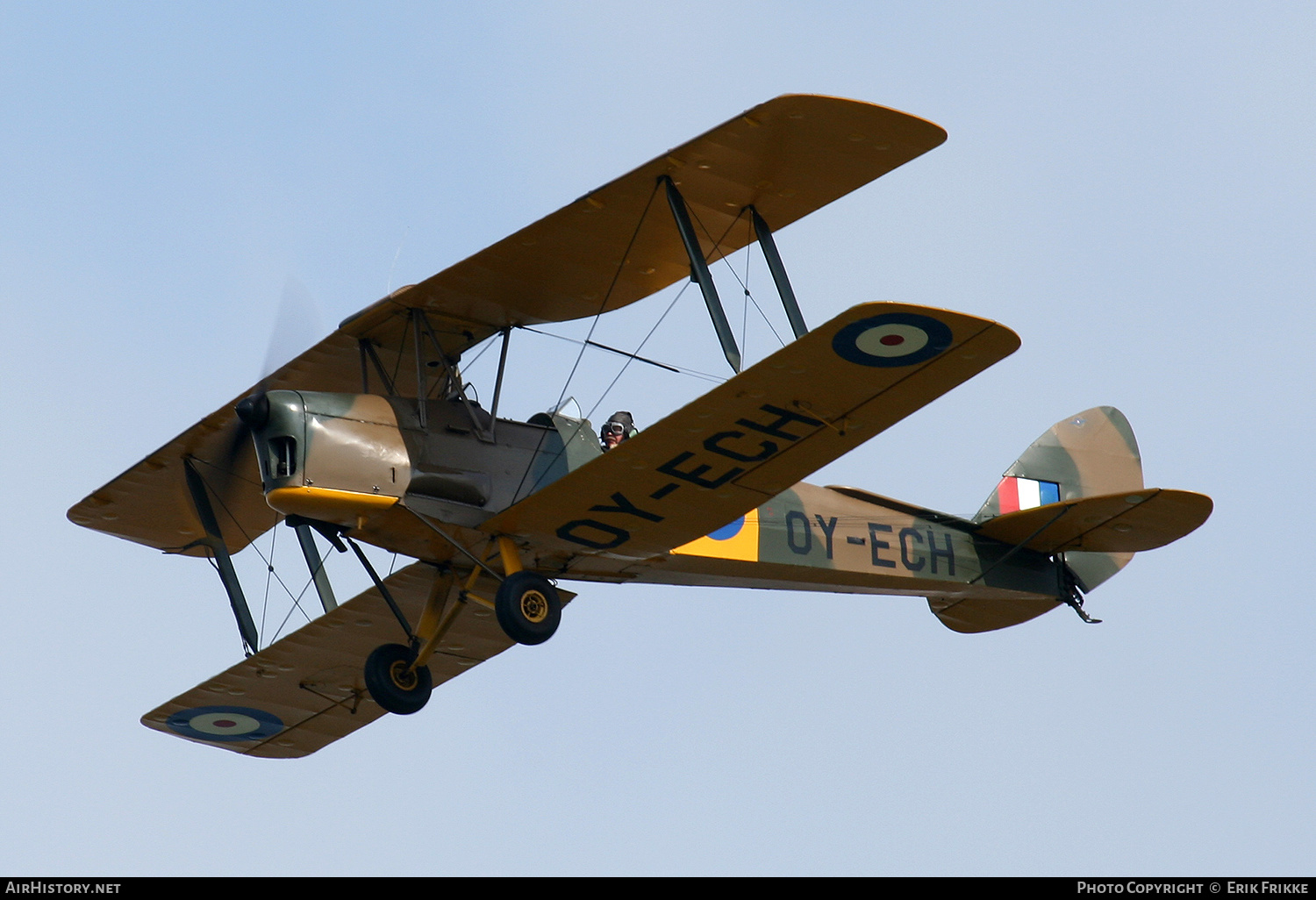 Aircraft Photo of OY-ECH | De Havilland D.H. 82A Tiger Moth II | UK - Air Force | AirHistory.net #405301