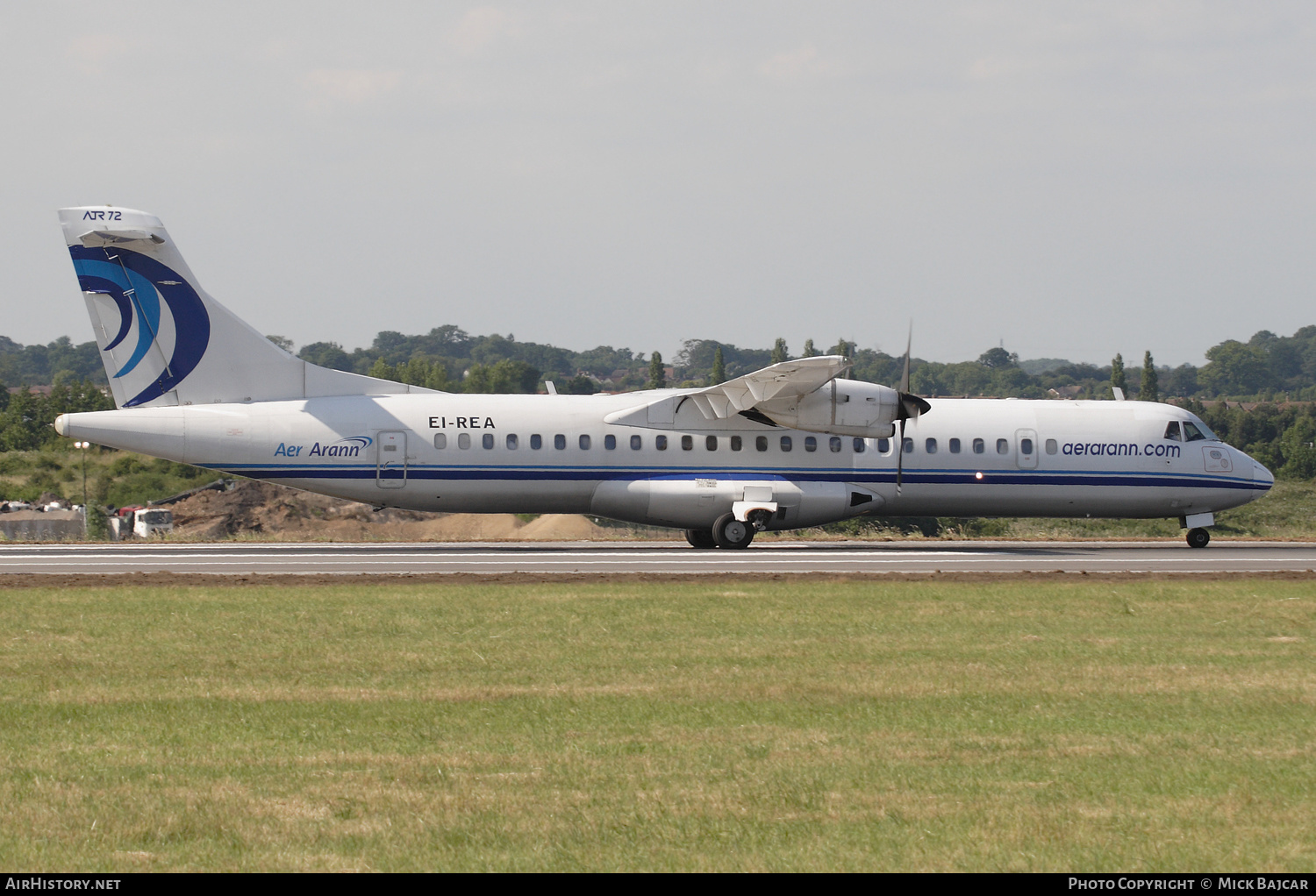 Aircraft Photo of EI-REA | ATR ATR-72-202 | Aer Arann | AirHistory.net #405307