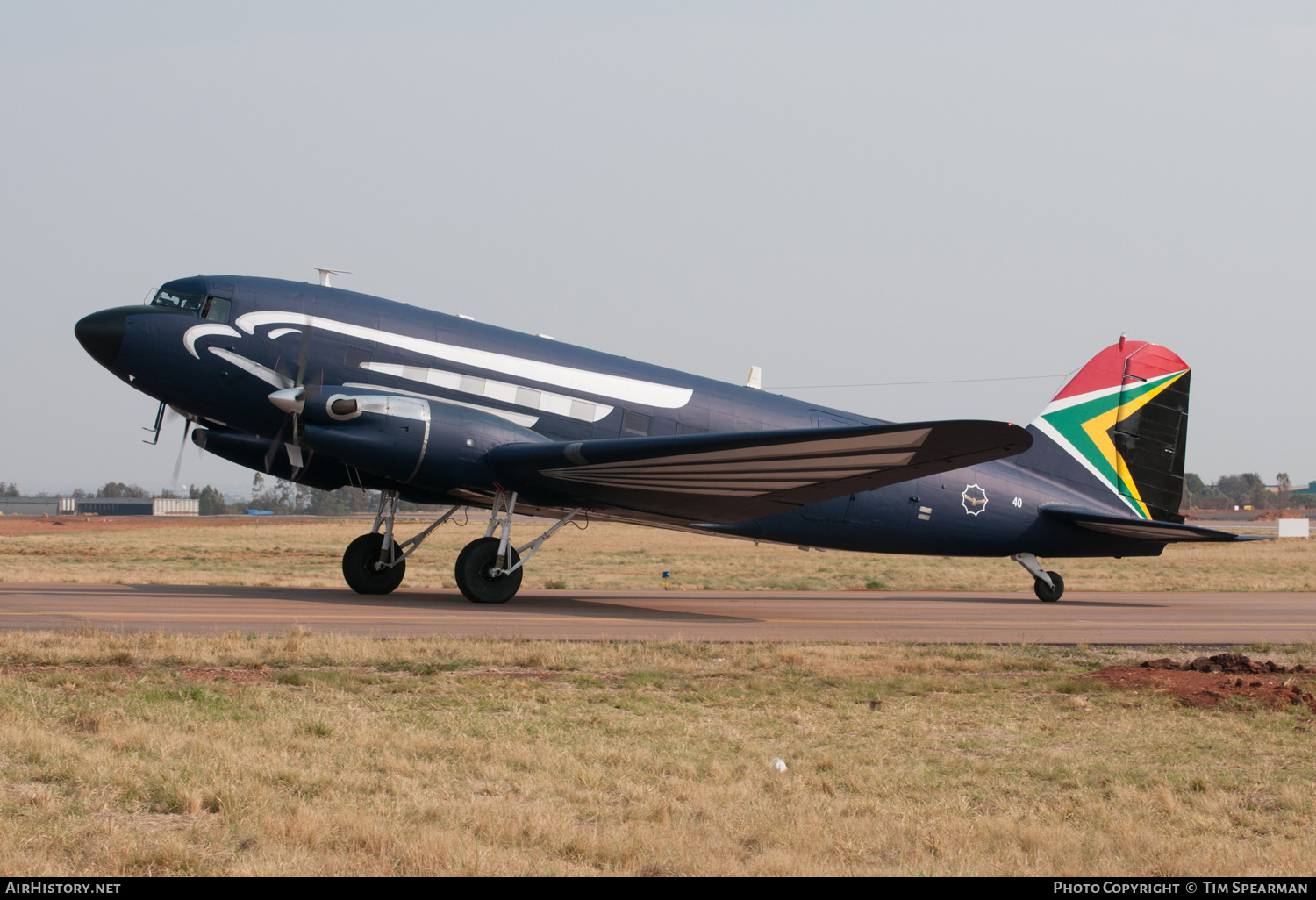 Aircraft Photo of 6840 / 40 | AMI C-47TP | South Africa - Air Force | AirHistory.net #405311