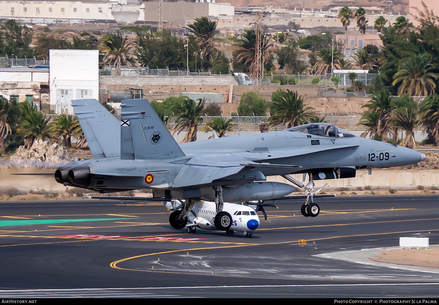 Aircraft Photo of C15-51 | McDonnell Douglas EF-18M Hornet | Spain - Air Force | AirHistory.net #405313