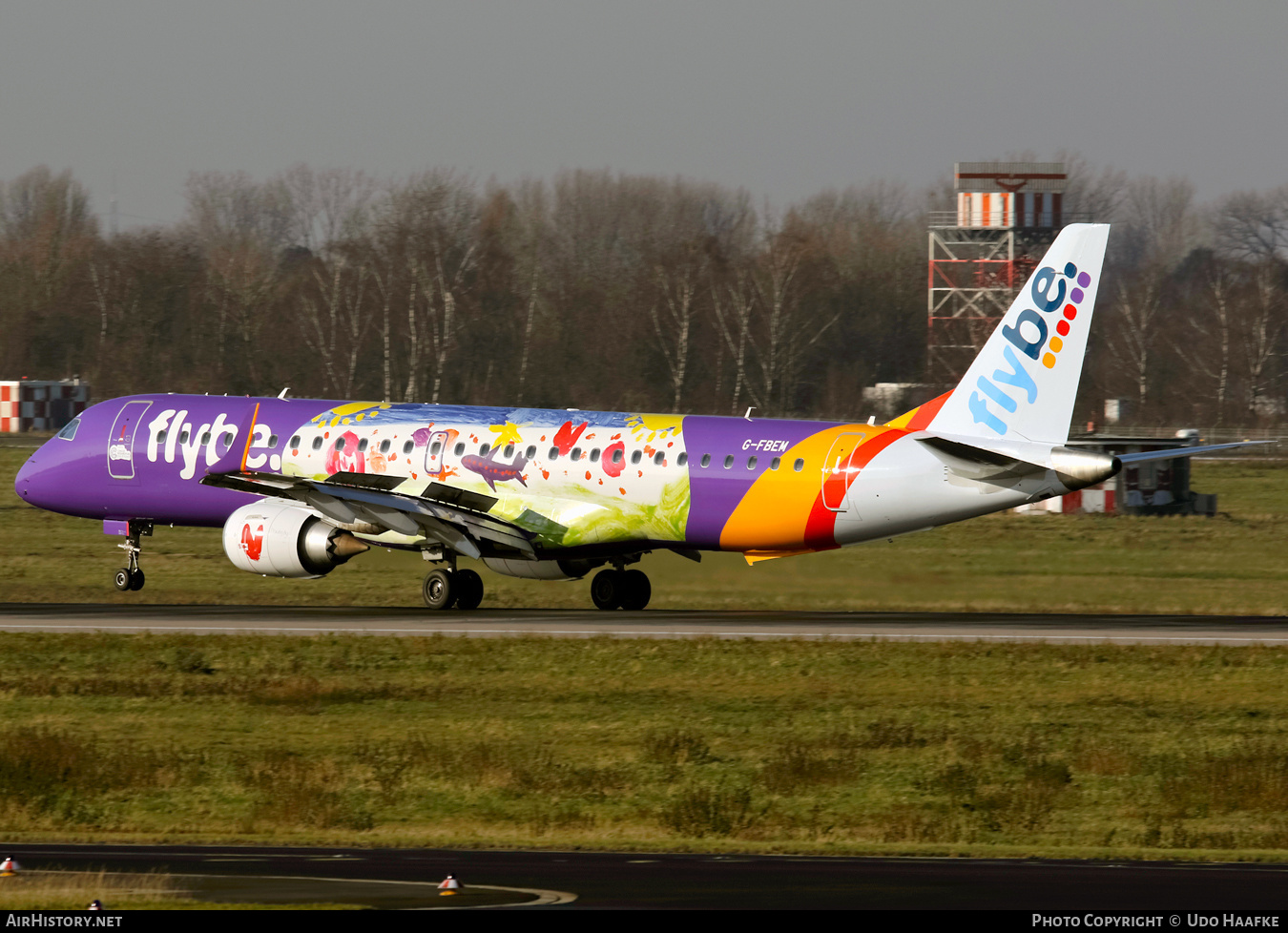 Aircraft Photo of G-FBEM | Embraer 195LR (ERJ-190-200LR) | Flybe | AirHistory.net #405359