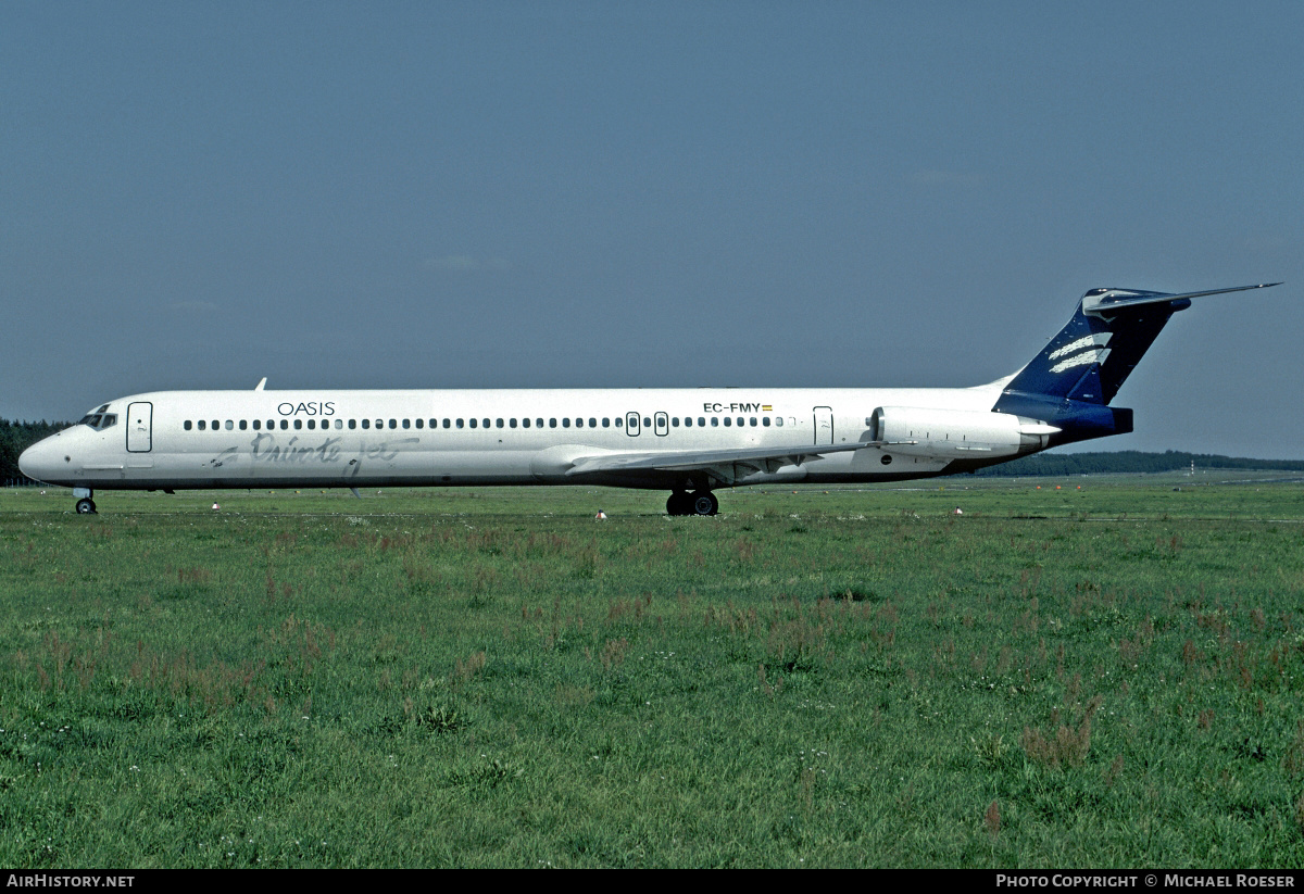 Aircraft Photo of EC-FMY | McDonnell Douglas MD-83 (DC-9-83) | Oasis International Airlines | AirHistory.net #405365