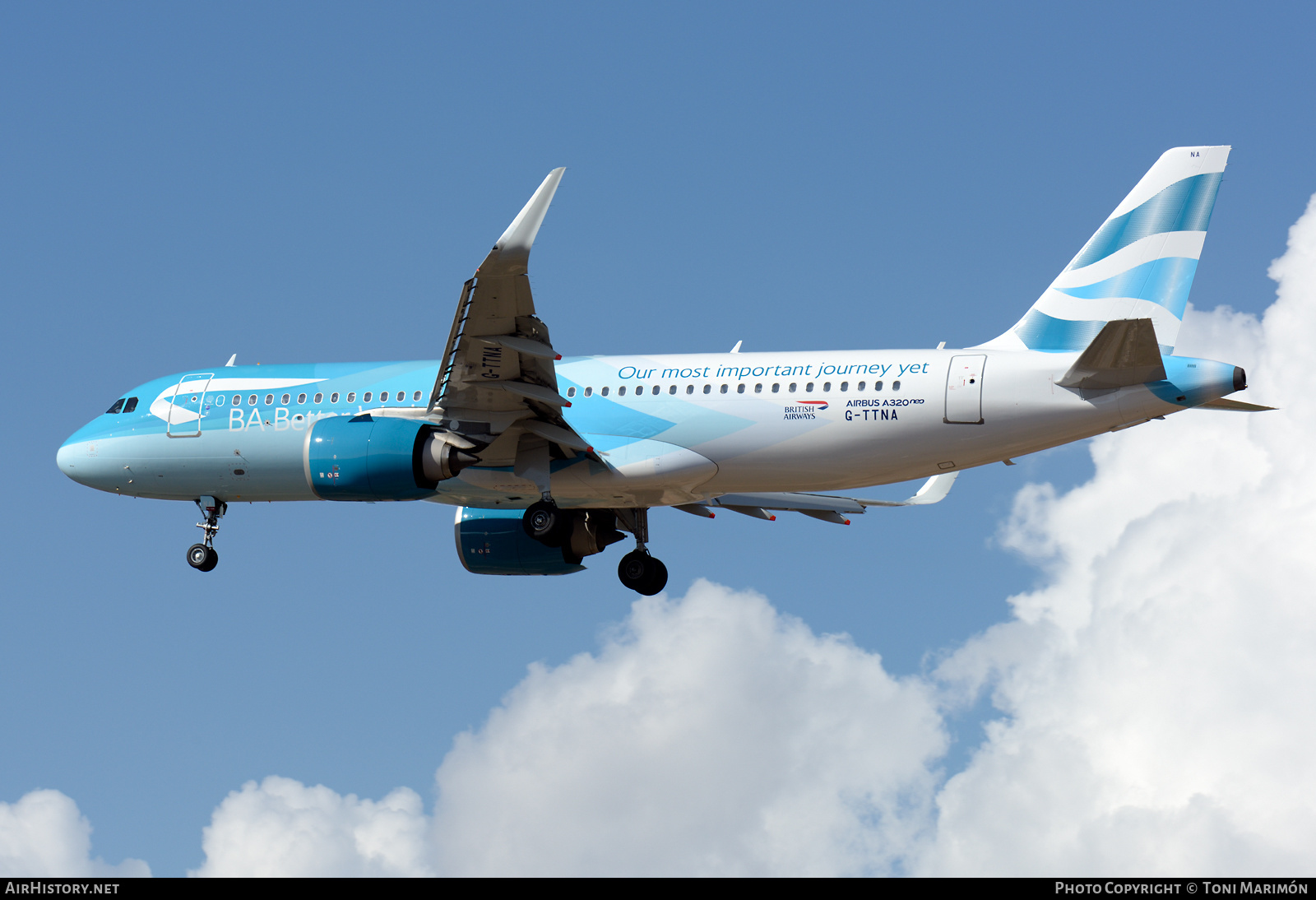 Aircraft Photo of G-TTNA | Airbus A320-251N | British Airways | AirHistory.net #405379