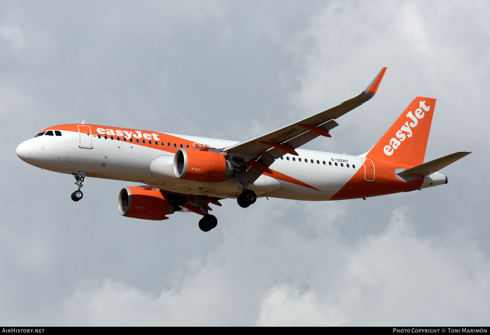 Aircraft Photo of G-UZHT | Airbus A320-251N | EasyJet | AirHistory.net #405384