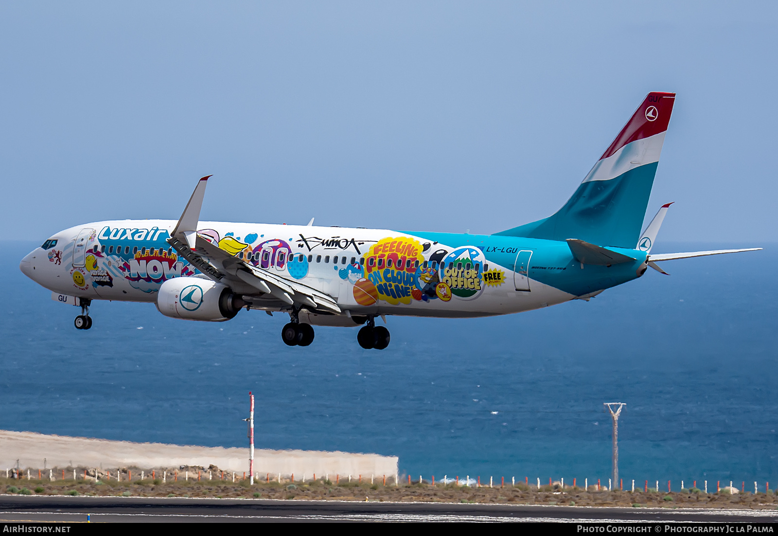 Aircraft Photo of LX-LGU | Boeing 737-8C9 | Luxair | AirHistory.net #405401