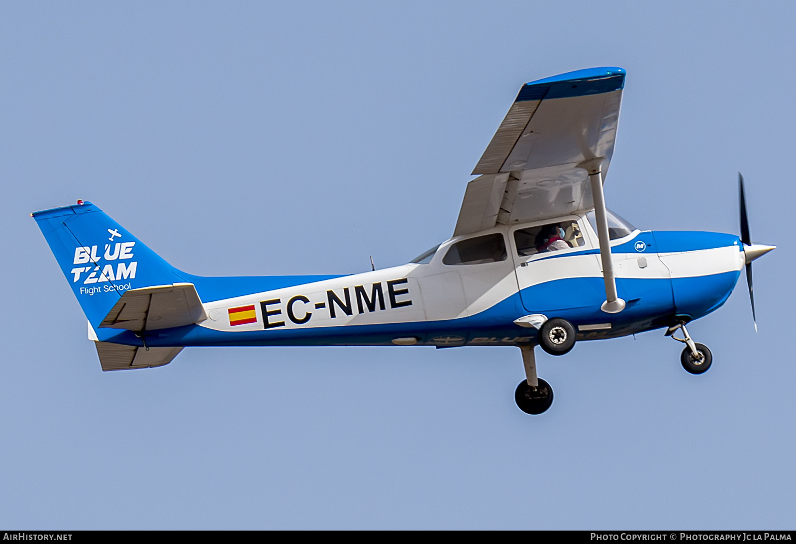 Aircraft Photo of EC-NME | Reims F172M Skyhawk | Blue Team Flight School | AirHistory.net #405408