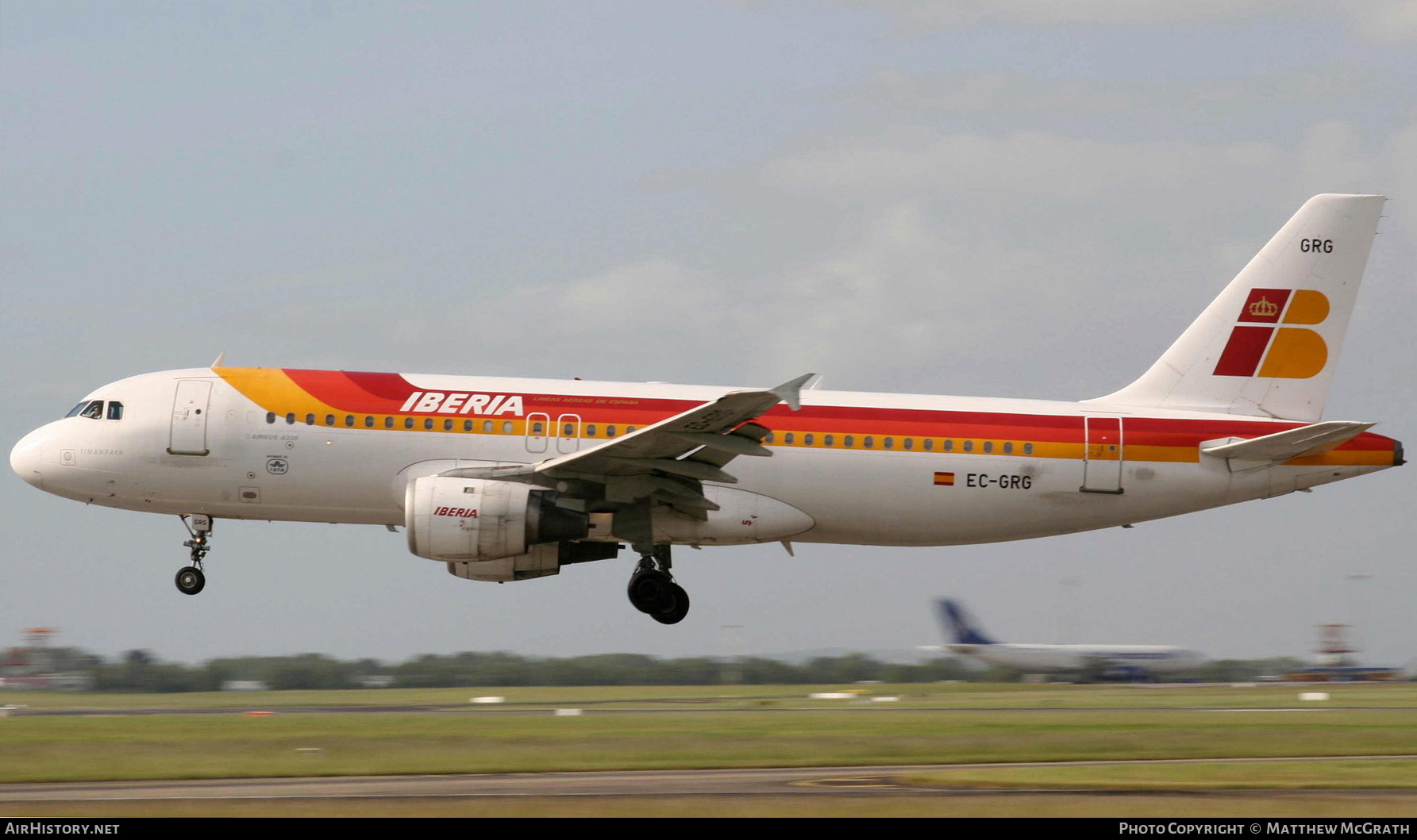 Aircraft Photo of EC-GRG | Airbus A320-211 | Iberia | AirHistory.net #405410