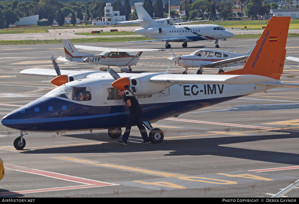 Aircraft Photo of EC-IMV | Partenavia P-68C | Grup AirMed | AirHistory.net #405417