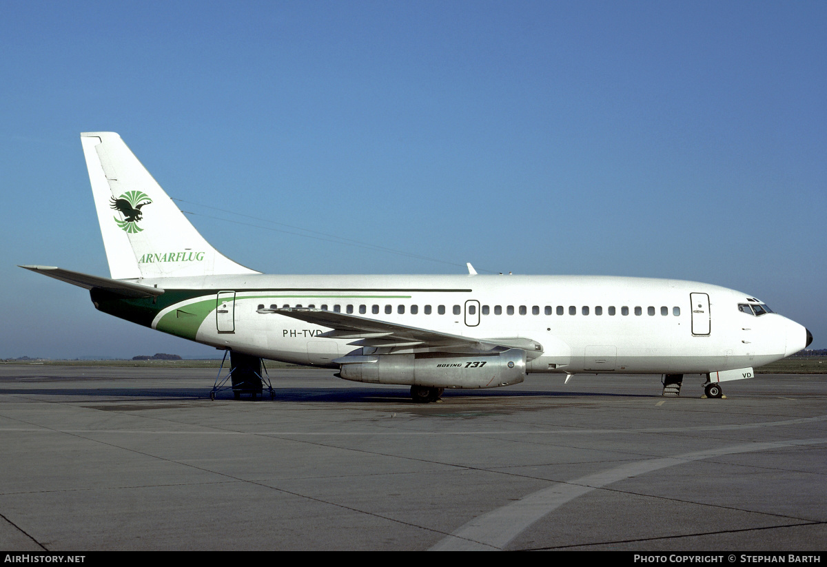 Aircraft Photo of PH-TVD | Boeing 737-2K2C/Adv | Eagle Air of Iceland - Arnarflug | AirHistory.net #405419