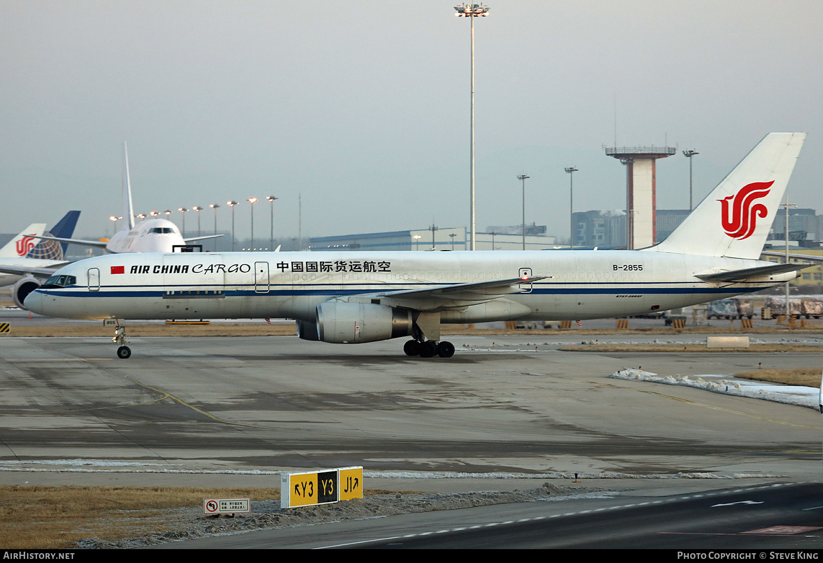 Aircraft Photo of B-2855 | Boeing 757-2Z0(PCF) | Air China Cargo | AirHistory.net #405469
