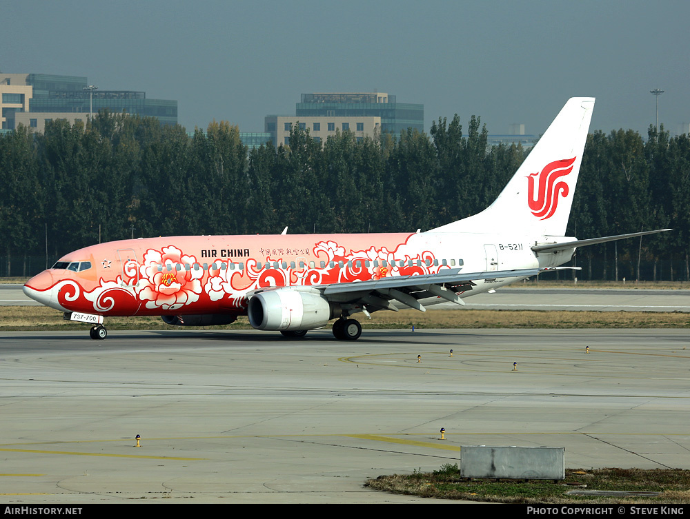 Aircraft Photo of B-5211 | Boeing 737-79L | Air China | AirHistory.net #405476