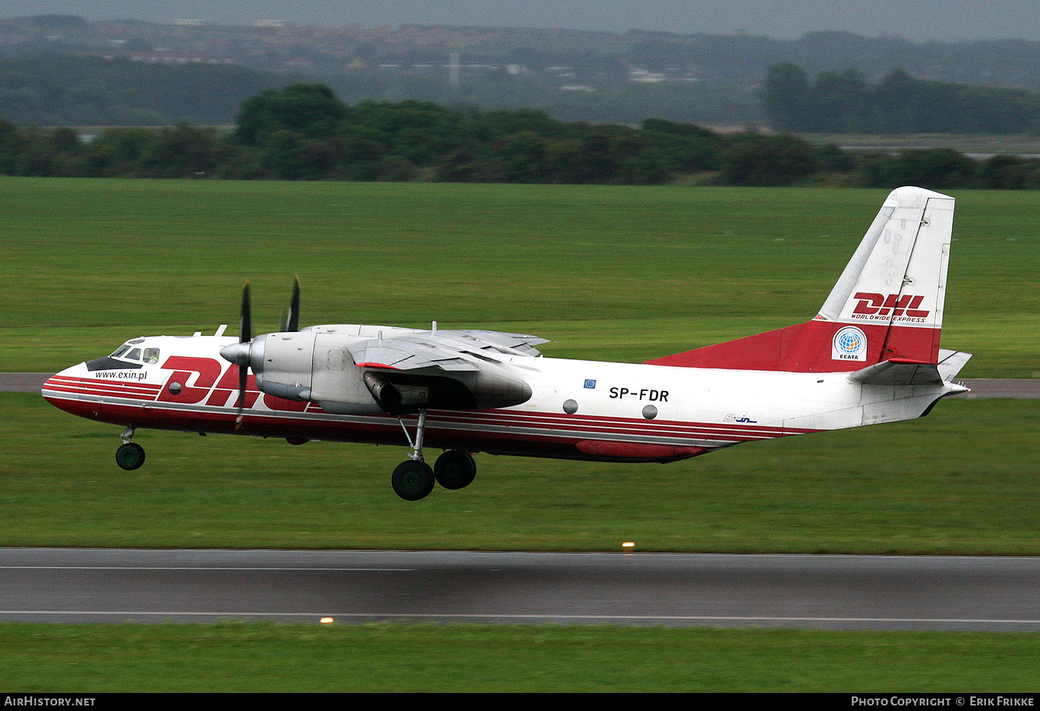 Aircraft Photo of SP-FDR | Antonov An-26B | DHL Worldwide Express | AirHistory.net #405477