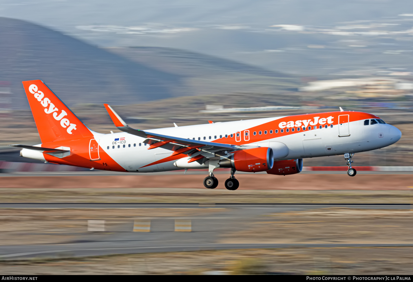 Aircraft Photo of OE-ICD | Airbus A320-214 | EasyJet | AirHistory.net #405491