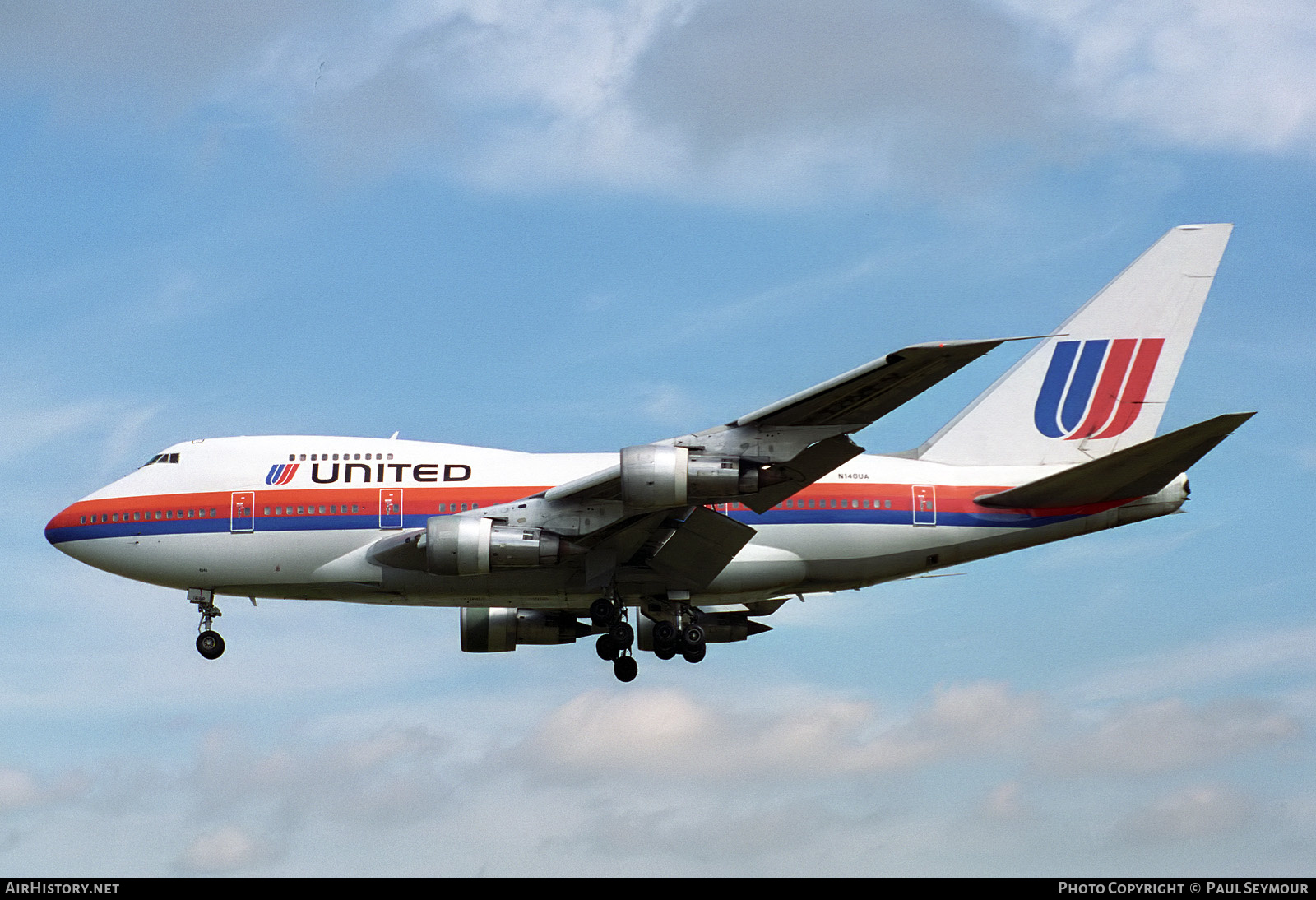 Aircraft Photo of N140UA | Boeing 747SP-21 | United Airlines | AirHistory.net #405520