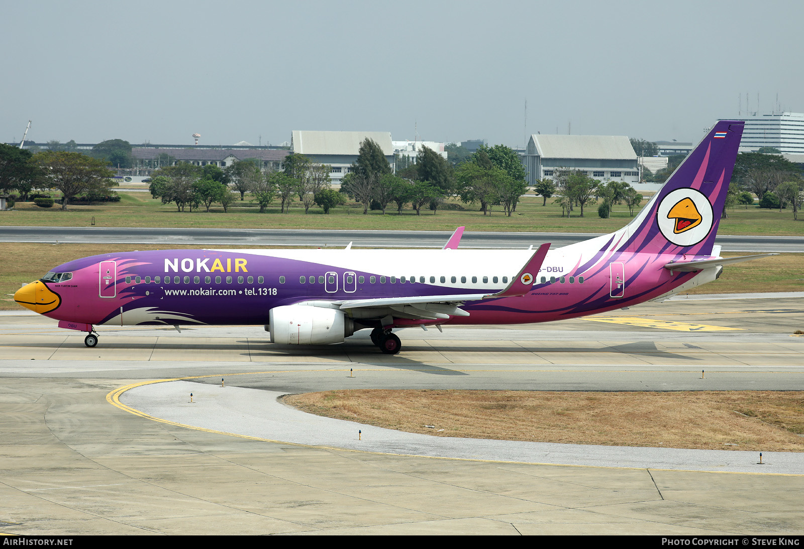 Aircraft Photo of HS-DBU | Boeing 737-881 | Nok Air | AirHistory.net #405531