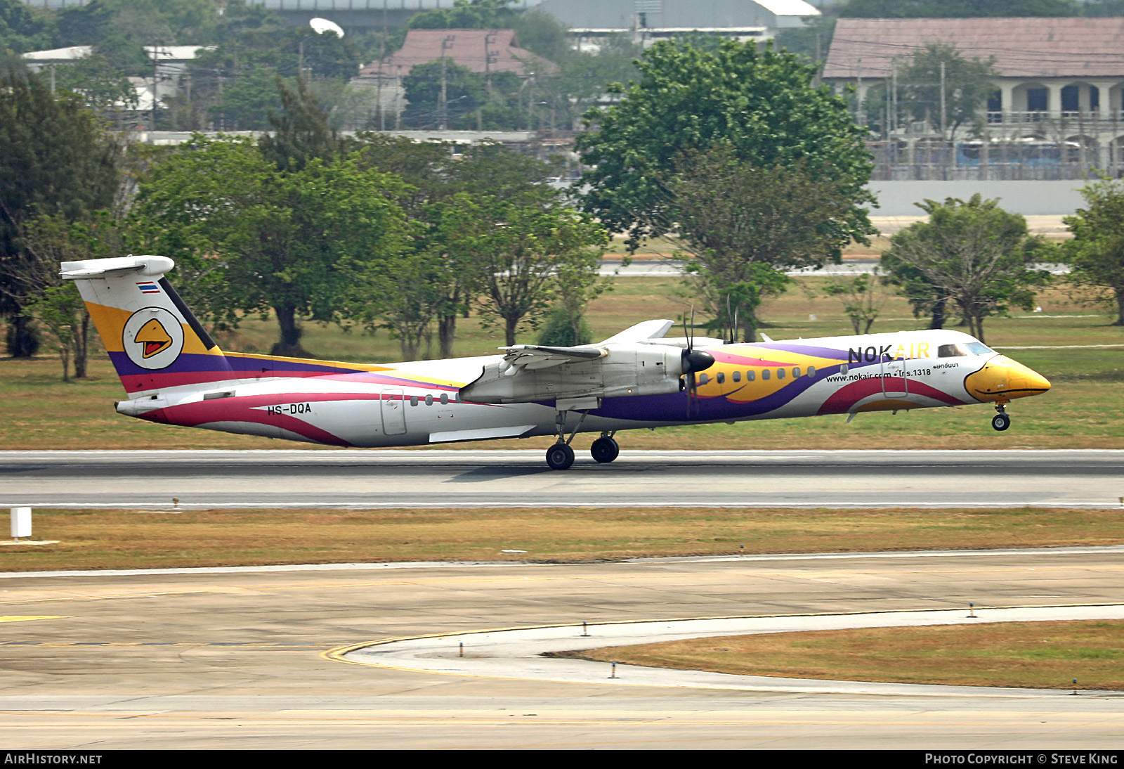 Aircraft Photo of HS-DQA | Bombardier DHC-8-402 Dash 8 | Nok Air | AirHistory.net #405533