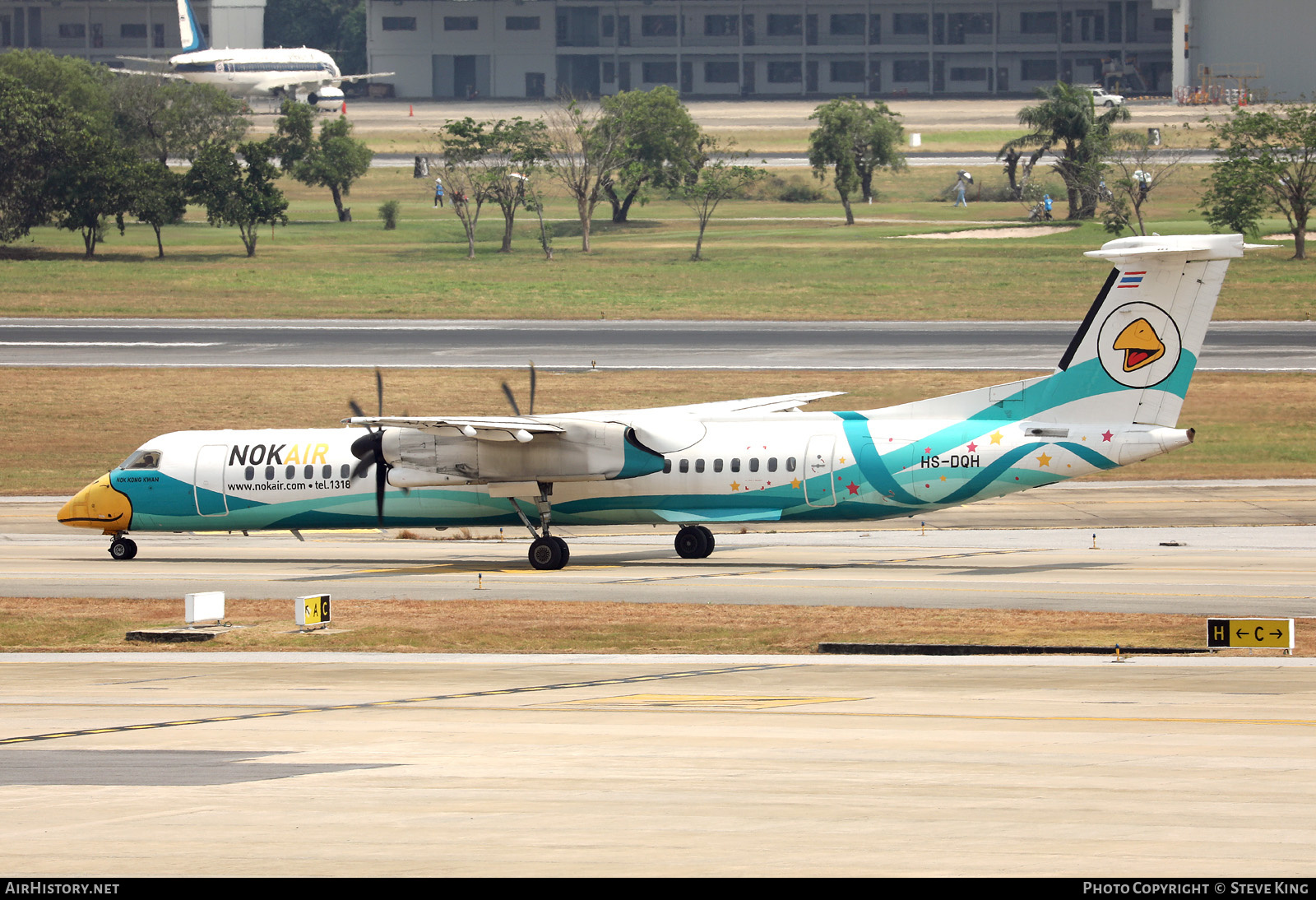 Aircraft Photo of HS-DQH | Bombardier DHC-8-402 Dash 8 | Nok Air | AirHistory.net #405536