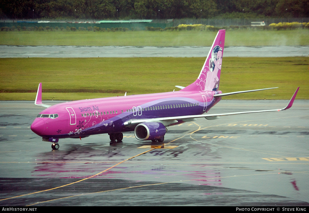 Aircraft Photo of HS-RRR | Boeing 737-86J | Siam Air | AirHistory.net #405537