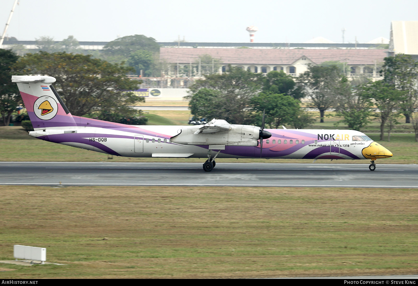 Aircraft Photo of HS-DQB | Bombardier DHC-8-402 Dash 8 | Nok Air | AirHistory.net #405551