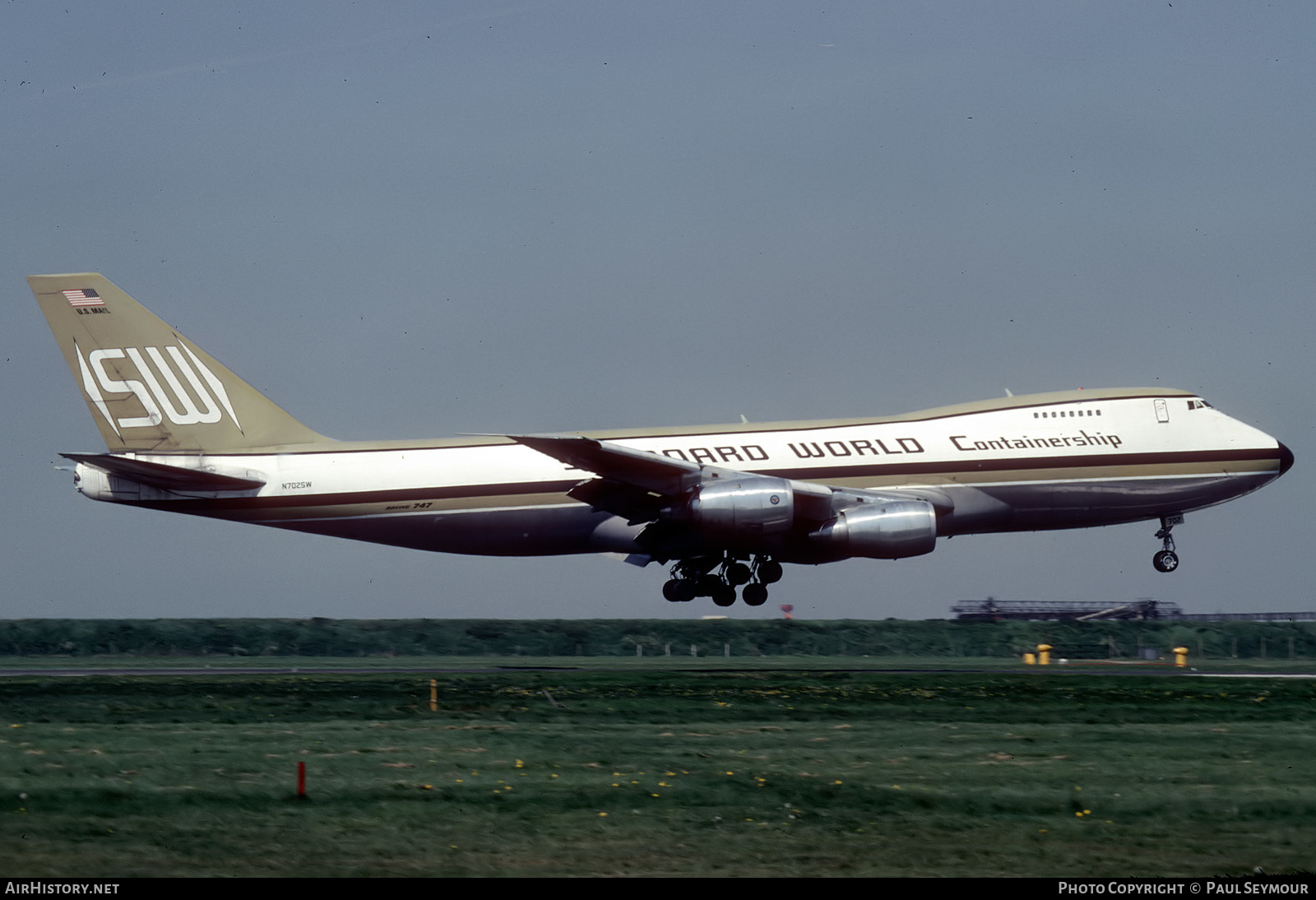 Aircraft Photo of N702SW | Boeing 747-245F/SCD | Seaboard World Airlines | AirHistory.net #405563