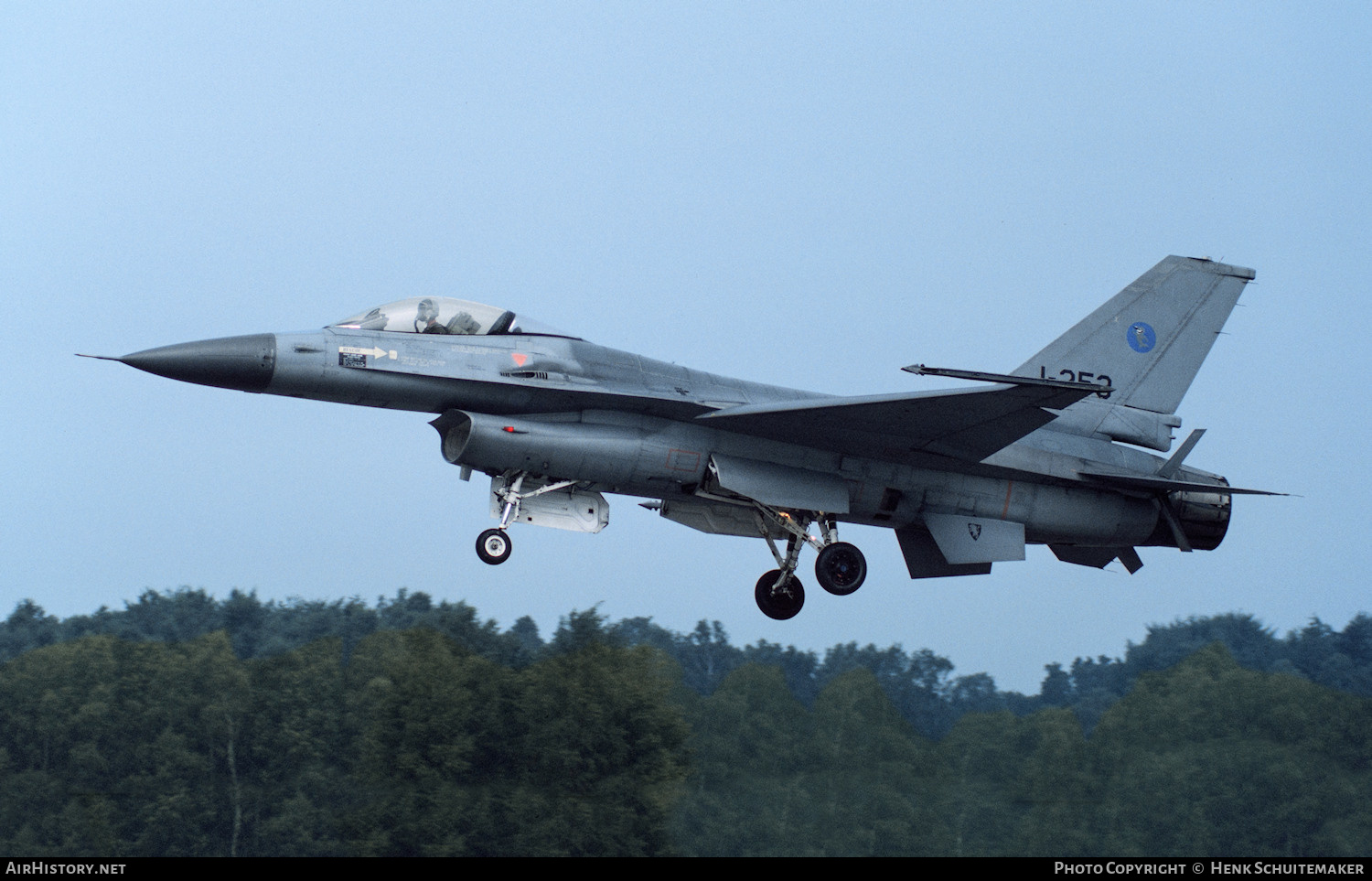 Aircraft Photo of J-253 | General Dynamics F-16A Fighting Falcon | Netherlands - Air Force | AirHistory.net #405566