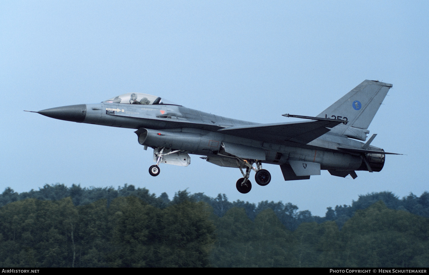 Aircraft Photo of J-253 | General Dynamics F-16A Fighting Falcon | Netherlands - Air Force | AirHistory.net #405566