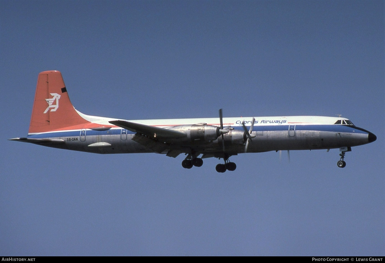 Aircraft Photo of 5B-DAN | Canadair CL-44D4-1 | Cyprus Airways | AirHistory.net #405579